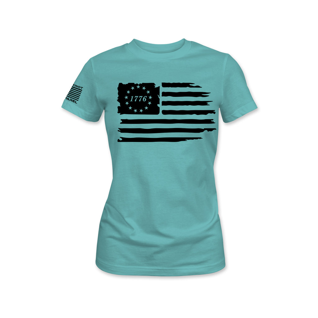 1776 Betsy Ross Flag Women's Tee