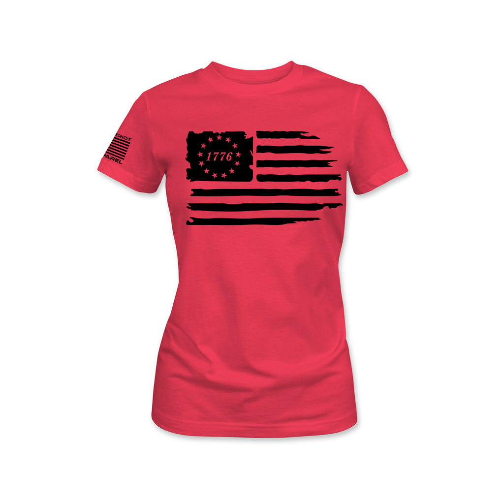 1776 Betsy Ross Flag Women's Tee