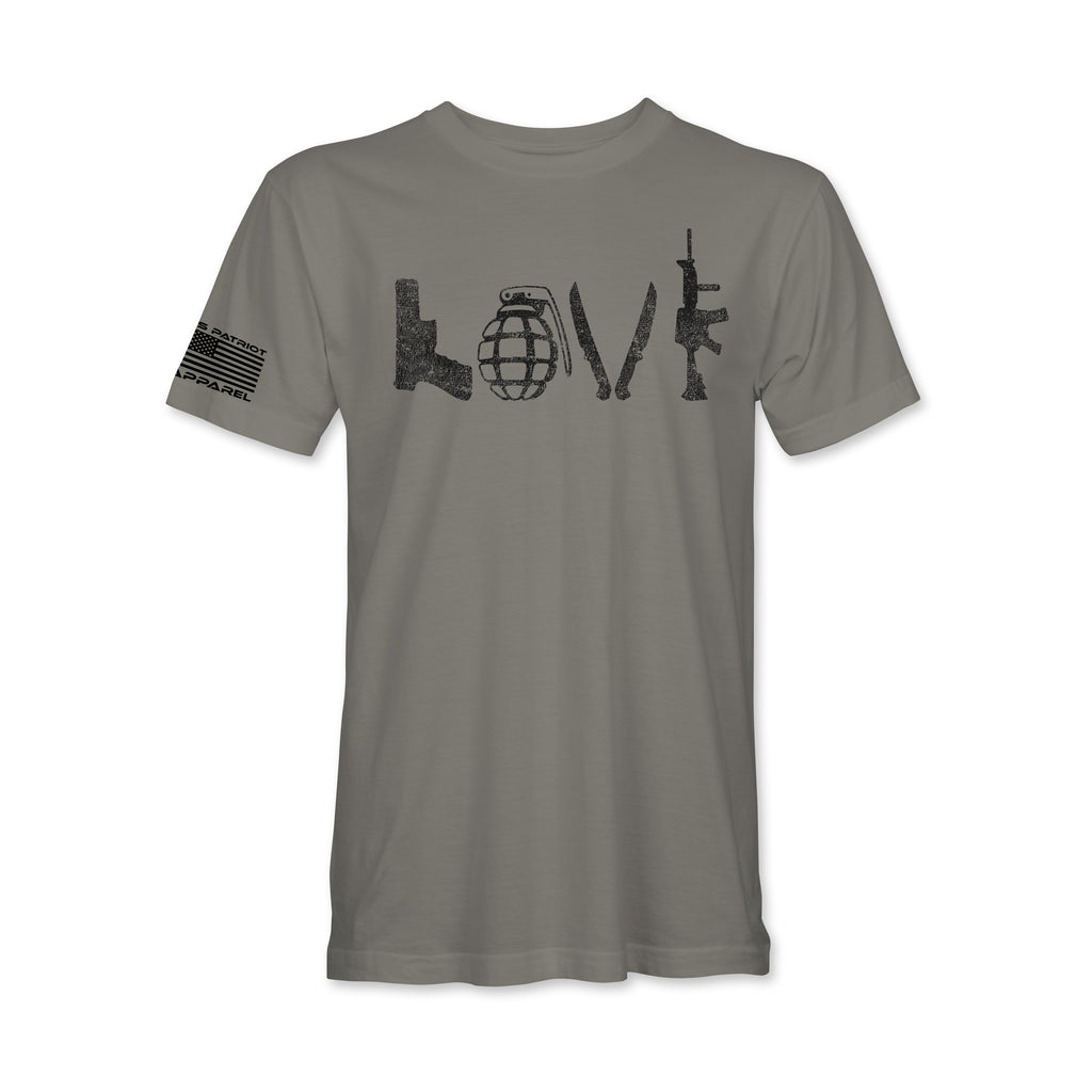 LOVE Tactical Military Graphic Tee
