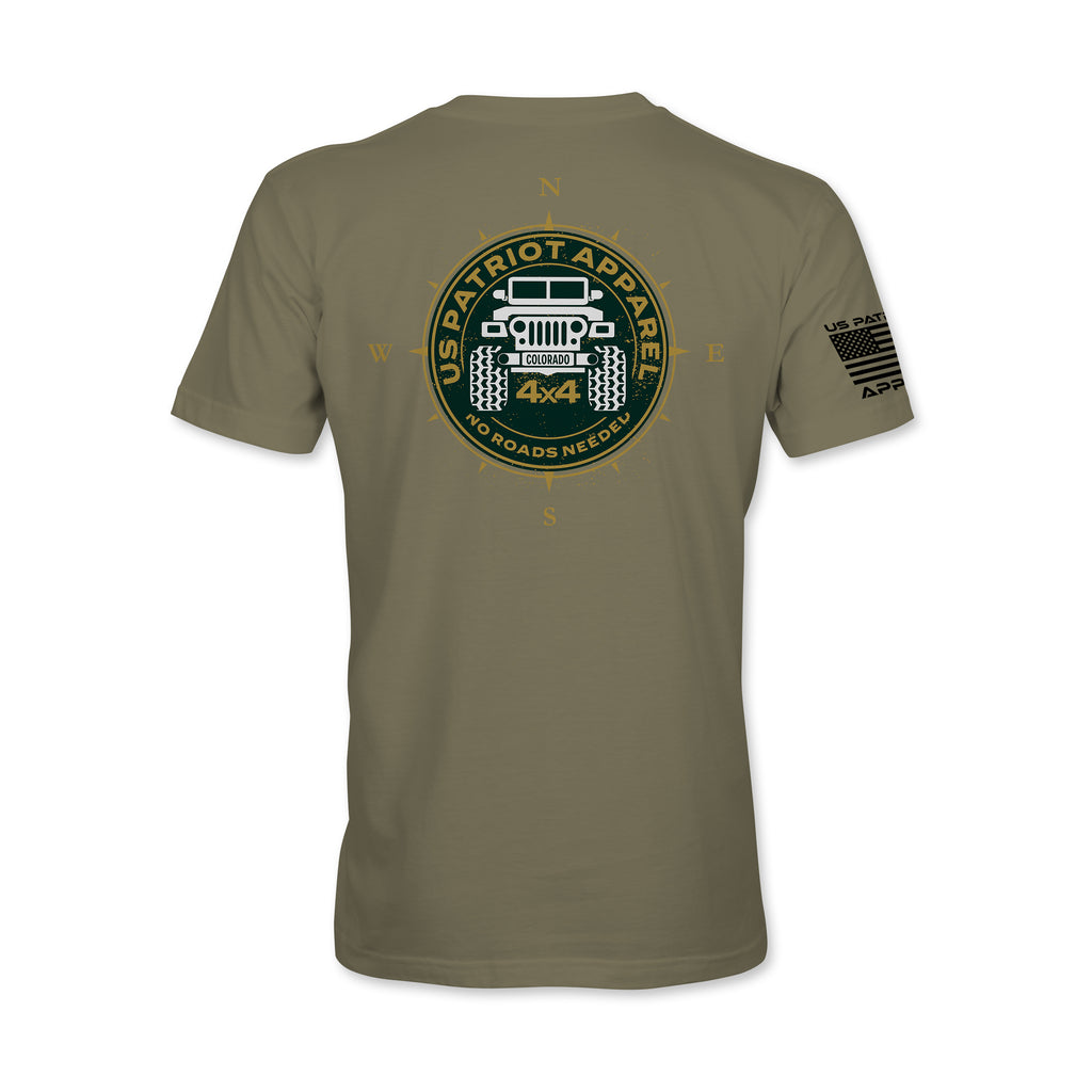 4x4 Off-Road Compass T-Shirt