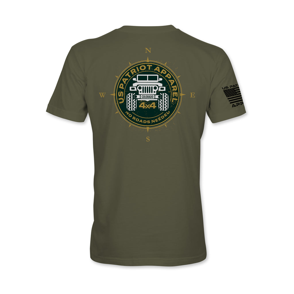 4x4 Off-Road Compass T-Shirt